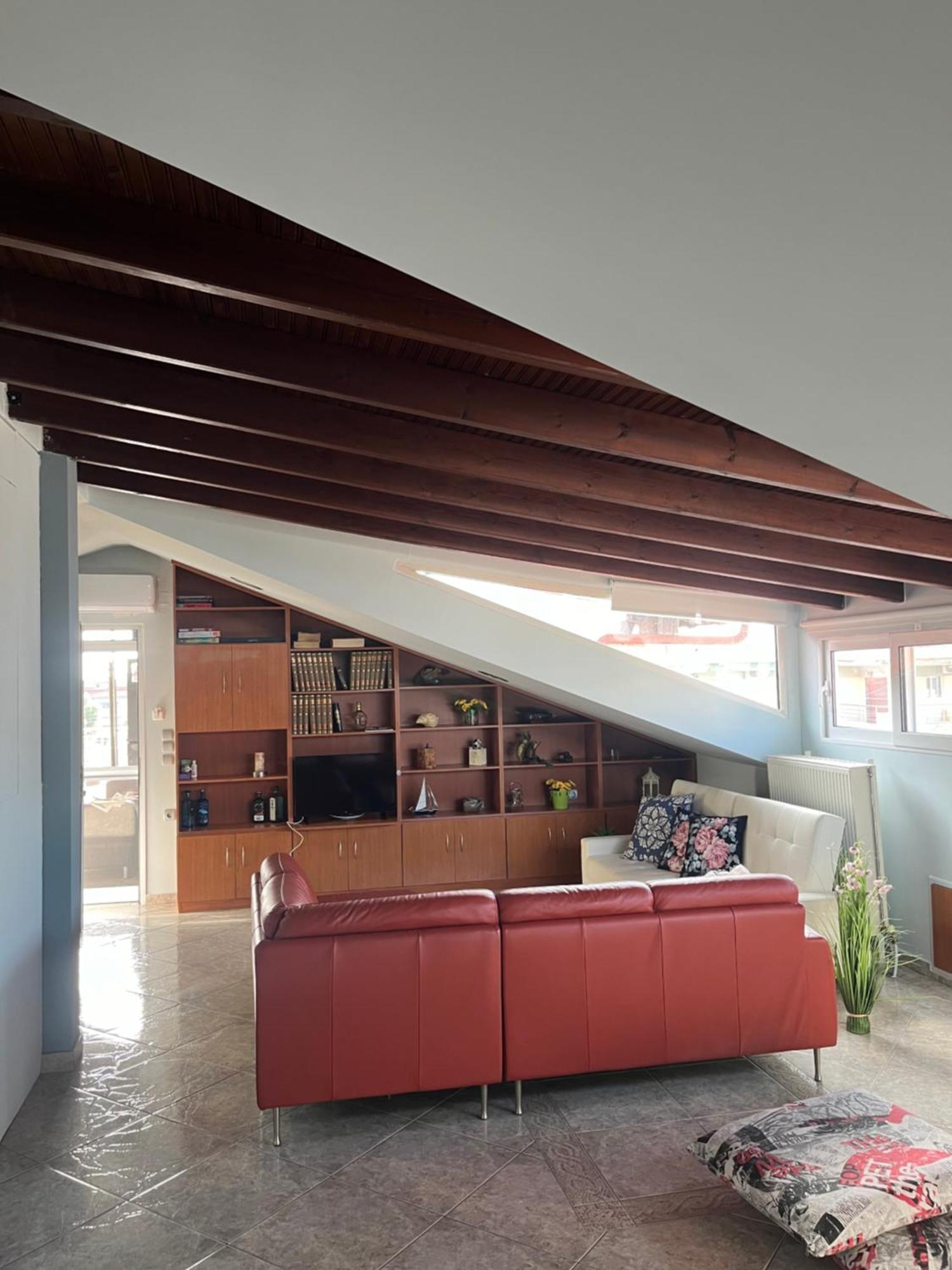 Attic Family Apartment Paralia Dionisiou Exterior foto
